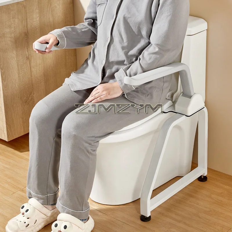 Toilet Handrail for the Elderly Safety Non-slip Toilet Bathroom Help Shelf Toilet Seat Foldable Handle